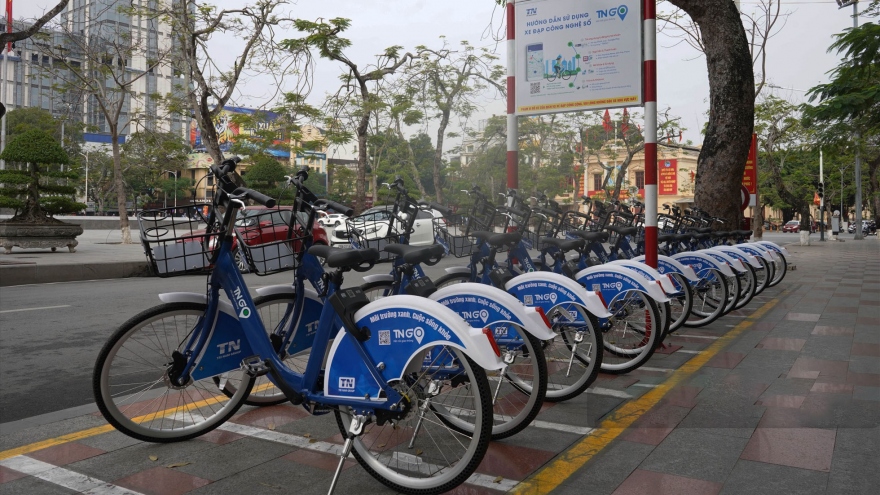 Hai Phong launches public bicycle rental service